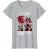 imageMarvel Deadpool ampamp Wolverine We Are Deadpool Face Panels TShirtHeather Grey