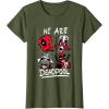 imageMarvel Deadpool ampamp Wolverine We Are Deadpool Face Panels TShirtOlive Green