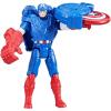 imageMarvel Epic Hero Series Battle Gear Captain America Action Figure 4Inch Avengers Super Hero Toys for Kids Ages 4 and UpCaptain America Battle Gear