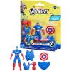 imageMarvel Epic Hero Series Battle Gear Captain America Action Figure 4Inch Avengers Super Hero Toys for Kids Ages 4 and UpCaptain America Battle Gear