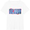 imageMarvel Guardians of the Galaxy 3 Its Good to Have Friends TShirtWhite