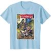 imageMarvel Guardians of the Galaxy Vol 3 Cosmic Comic Poster TShirtBaby Blue