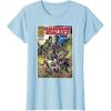 imageMarvel Guardians of the Galaxy Vol 3 Cosmic Comic Poster TShirtBaby Blue