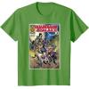 imageMarvel Guardians of the Galaxy Vol 3 Cosmic Comic Poster TShirtGrass Green
