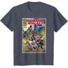 imageMarvel Guardians of the Galaxy Vol 3 Cosmic Comic Poster TShirtHeather Blue