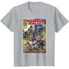 imageMarvel Guardians of the Galaxy Vol 3 Cosmic Comic Poster TShirtHeather Grey