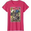 imageMarvel Guardians of the Galaxy Vol 3 Cosmic Comic Poster TShirtRed Heather