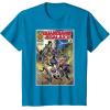 imageMarvel Guardians of the Galaxy Vol 3 Cosmic Comic Poster TShirtSapphire Blue