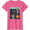 imageMarvel Guardians of the Galaxy Volume 3 Baby Rocket Panels TShirtPink Heather