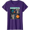 imageMarvel Guardians of the Galaxy Volume 3 Baby Rocket Panels TShirtPurple
