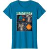 imageMarvel Guardians of the Galaxy Volume 3 Baby Rocket Panels TShirtSapphire Blue