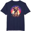 imageMarvel Guardians of the Galaxy Volume 3 Baby Rocket Raccoon TShirtNavy Blue