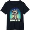 imageMarvel Guardians of the Galaxy Volume 3 Baby Rocket Toony TShirtBlack