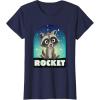 imageMarvel Guardians of the Galaxy Volume 3 Baby Rocket Toony TShirtNavy Blue