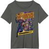 imageMarvel Guardians of the Galaxy Volume 3 Comic Style and Logo TShirtAsphalt Grey