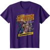 imageMarvel Guardians of the Galaxy Volume 3 Comic Style and Logo TShirtPurple