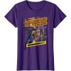 imageMarvel Guardians of the Galaxy Volume 3 Comic Style and Logo TShirtPurple