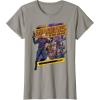 imageMarvel Guardians of the Galaxy Volume 3 Comic Style and Logo TShirtSlate Grey