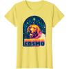imageMarvel Guardians of the Galaxy Volume 3 Cosmo Album Retro TShirtLemon Yellow