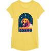 imageMarvel Guardians of the Galaxy Volume 3 Cosmo Album Retro TShirtLemon Yellow