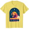 imageMarvel Guardians of the Galaxy Volume 3 Cosmo Album Retro TShirtLemon Yellow