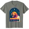 imageMarvel Guardians of the Galaxy Volume 3 Cosmo Album Retro TShirtOlive Heather