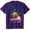 imageMarvel Guardians of the Galaxy Volume 3 Cosmo Album Retro TShirtPurple