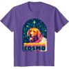 imageMarvel Guardians of the Galaxy Volume 3 Cosmo Album Retro TShirtPurple Heather