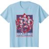 imageMarvel Guardians of the Galaxy Volume 3 Good to Have Friends TShirtBaby Blue