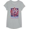 imageMarvel Guardians of the Galaxy Volume 3 Good to Have Friends TShirtHeather Grey