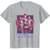 imageMarvel Guardians of the Galaxy Volume 3 Good to Have Friends TShirtHeather Grey
