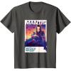 imageMarvel Guardians of the Galaxy Volume 3 Mantis Poster TShirtAsphalt Grey