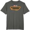 imageMarvel Guardians of the Galaxy Volume 3 Movie Logo TShirtAsphalt Grey