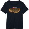 imageMarvel Guardians of the Galaxy Volume 3 Movie Logo TShirtBlack