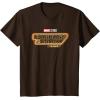 imageMarvel Guardians of the Galaxy Volume 3 Movie Logo TShirtBrown