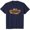 imageMarvel Guardians of the Galaxy Volume 3 Movie Logo TShirtNavy Blue