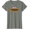 imageMarvel Guardians of the Galaxy Volume 3 Movie Logo TShirtOlive Heather