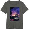 imageMarvel Guardians of the Galaxy Volume 3 Movie Poster Logo TShirtAsphalt Grey