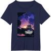 imageMarvel Guardians of the Galaxy Volume 3 Movie Poster Logo TShirtNavy Blue