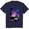 imageMarvel Guardians of the Galaxy Volume 3 Movie Poster Logo TShirtNavy Blue