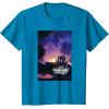 imageMarvel Guardians of the Galaxy Volume 3 Movie Poster Logo TShirtSapphire Blue