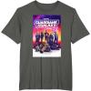 imageMarvel Guardians of the Galaxy Volume 3 Movie Poster TShirtAsphalt Grey