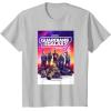 imageMarvel Guardians of the Galaxy Volume 3 Movie Poster TShirtSilver Grey
