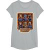 imageMarvel Guardians of the Galaxy Volume 3 Team Alien Logo TShirtHeather Grey