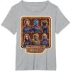 imageMarvel Guardians of the Galaxy Volume 3 Team Alien Logo TShirtHeather Grey
