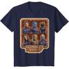 imageMarvel Guardians of the Galaxy Volume 3 Team Alien Logo TShirtNavy Blue