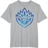 imageMarvel Guardians of the Galaxy Volume 3 Uniform Icon Symbol TShirtHeather Grey