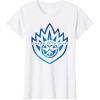imageMarvel Guardians of the Galaxy Volume 3 Uniform Icon Symbol TShirtWhite