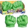 imageMarvel Hulk Gamma Smash Fists Soft Foam Role Play Toy Avengers Super Hero Toys for Kids Ages 5 and Up