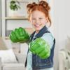 imageMarvel Hulk Gamma Smash Fists Soft Foam Role Play Toy Avengers Super Hero Toys for Kids Ages 5 and Up